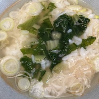 野沢菜茶漬け